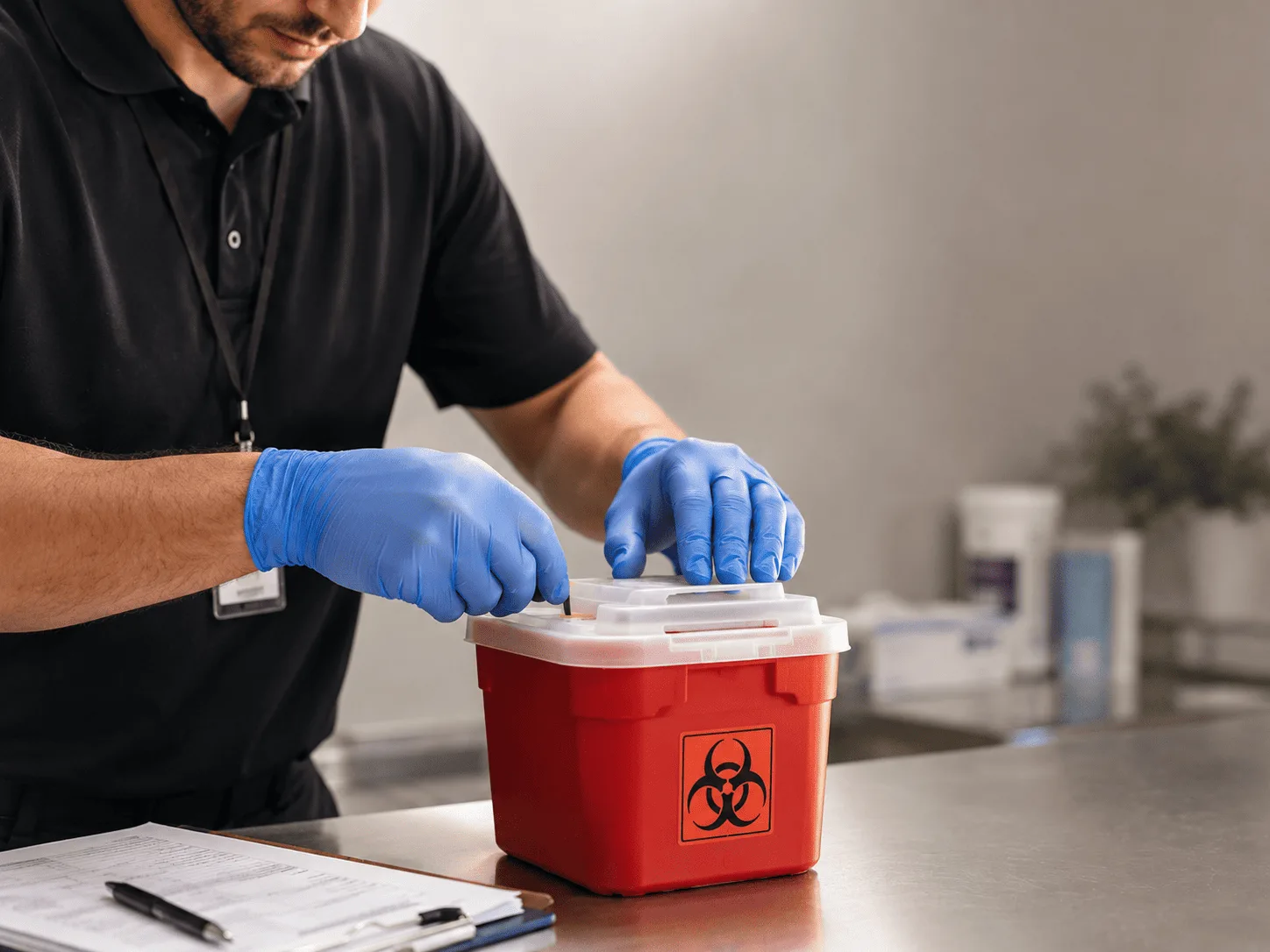 Why choose Sharps Waste Disposal in Offerle, KS